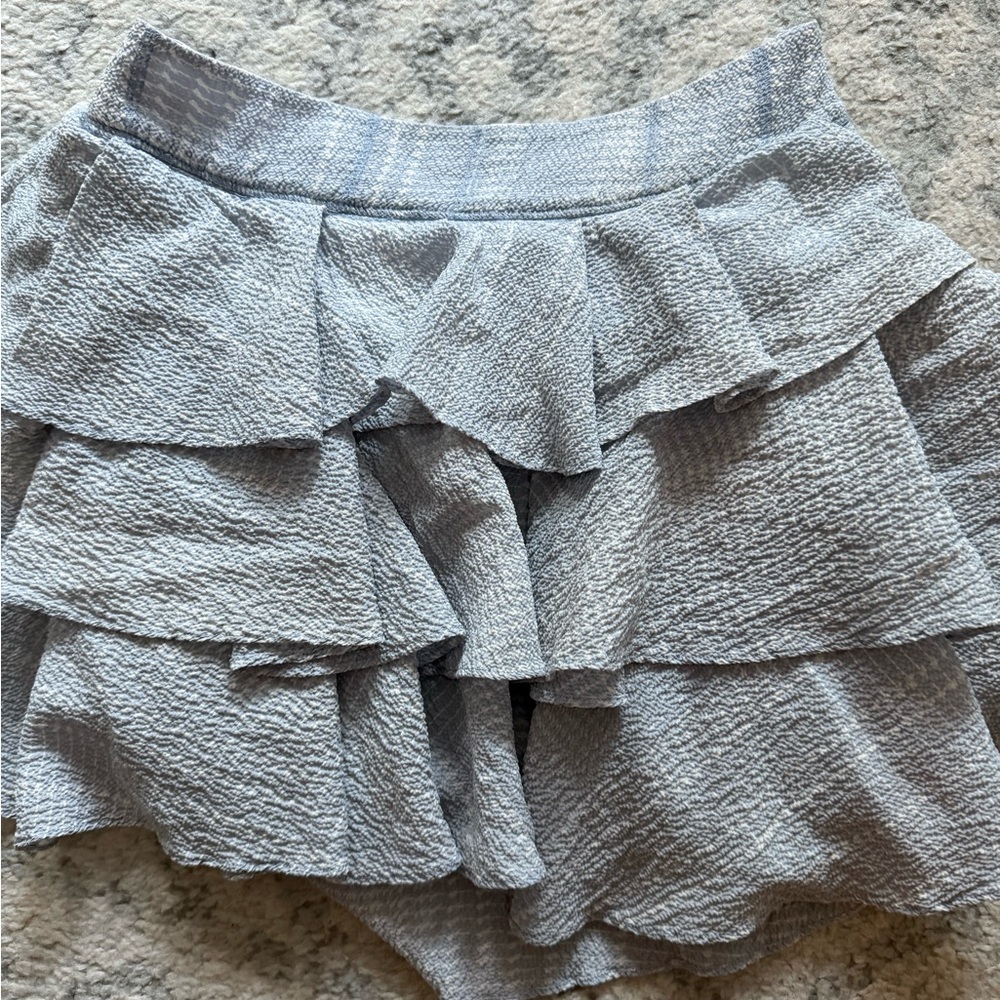 Derek lam ruffle mini skirt